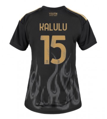 Juventus Pierre Kalulu #15 Replika Tredje Tröja Damer 2026-27 Kortärmad